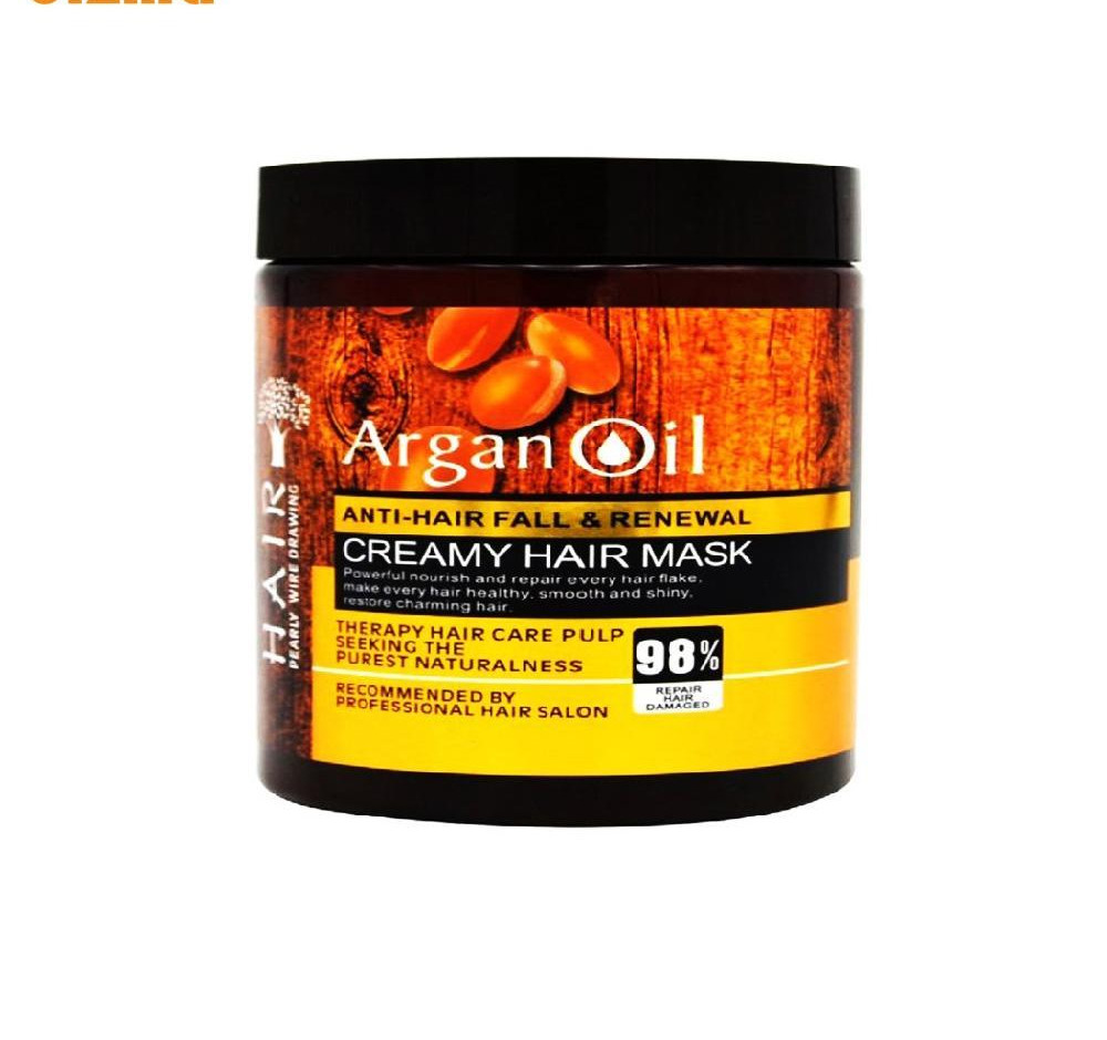 ماسک مو لایتنس مدل Argan oil حجم 1000 میلی لیتر