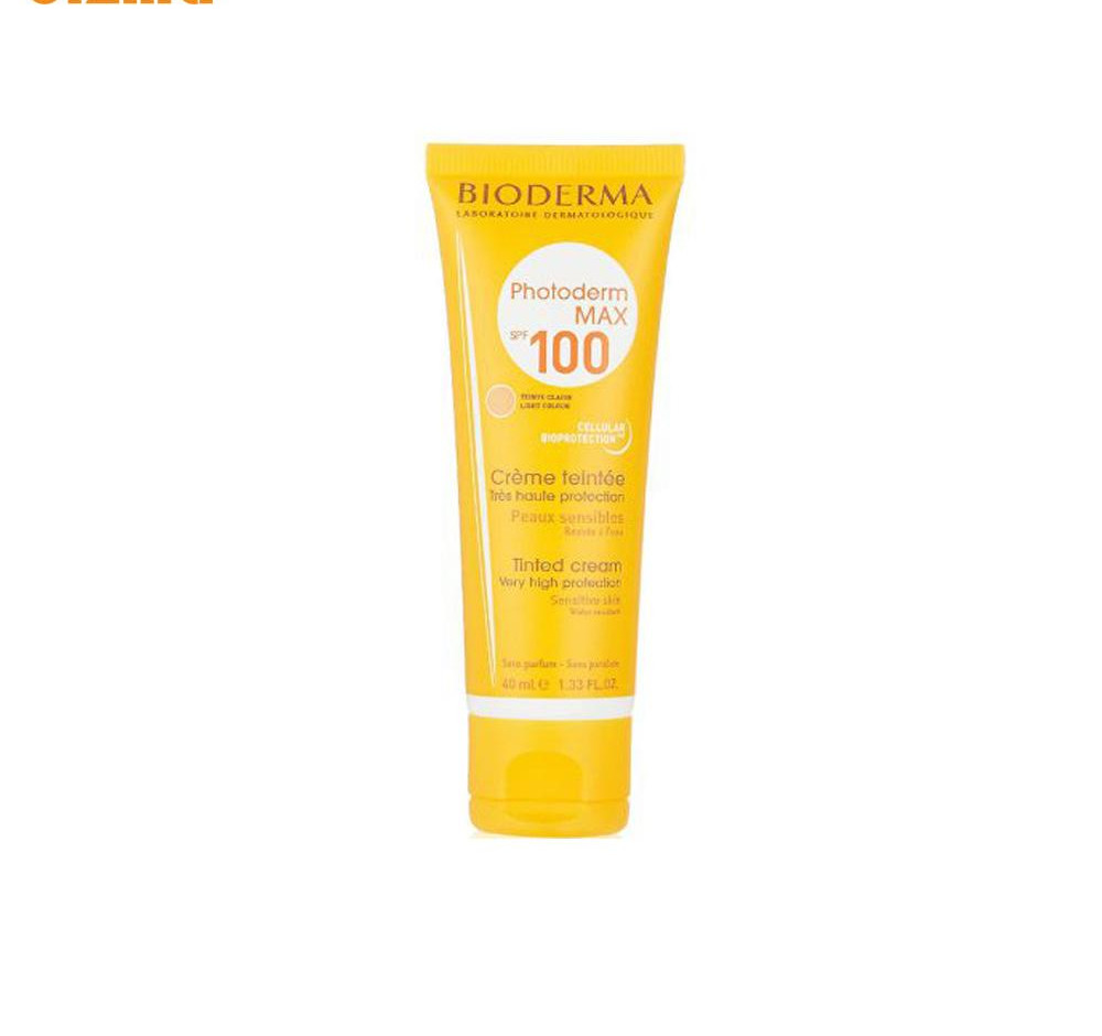 کرم ضد آفتاب بایودرما مدل Photoderm max SPF100 حجم 40 میلی لیتر