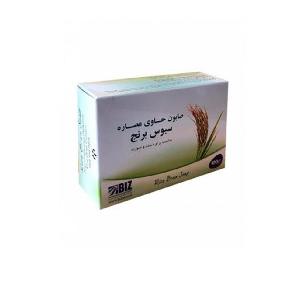 صابون سبوس برنج دکتر بیز