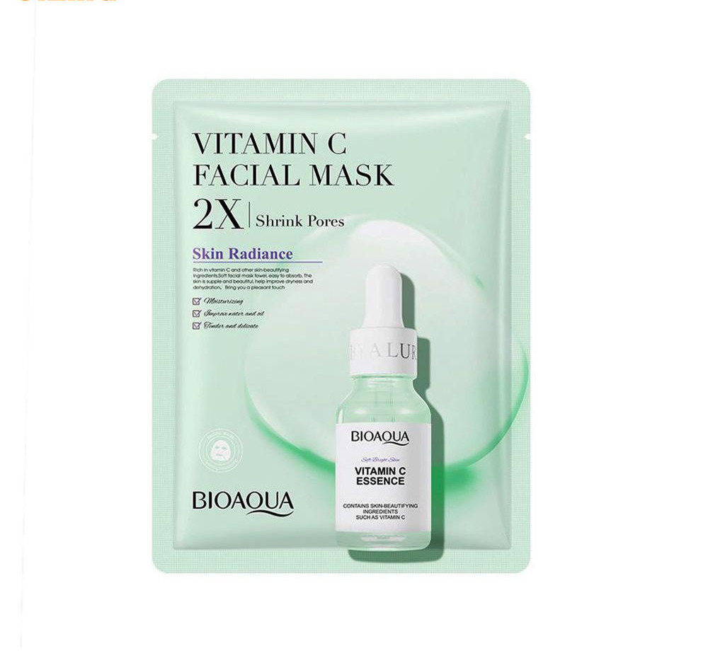 ماسک ورقه‌ای صورت vitamin C 2X بایو آکوا