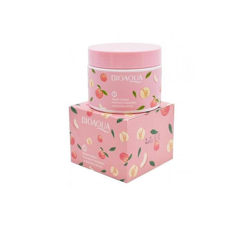 ماسک زیر چشم هلو بایو آکوا حجم 80 میلی لیتر بسته 60 عددی