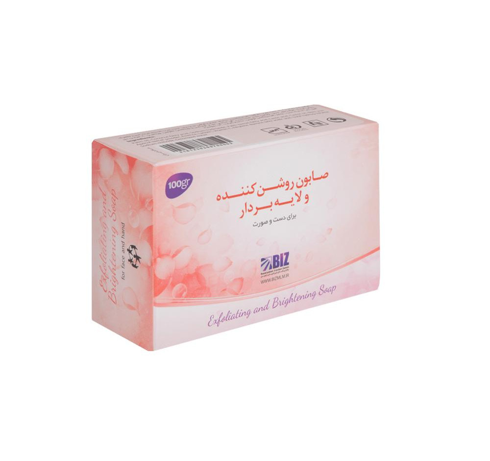 صابون روشن کننده و لایه بردار دکتر بیز