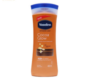 لوسیون بدن وازلین مدل Cocoa Glow حجم 400 میلی لیتر