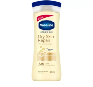 لوسیون بدن وازلین مدل Dry Skin Repair حجم 400 میلی لیتر