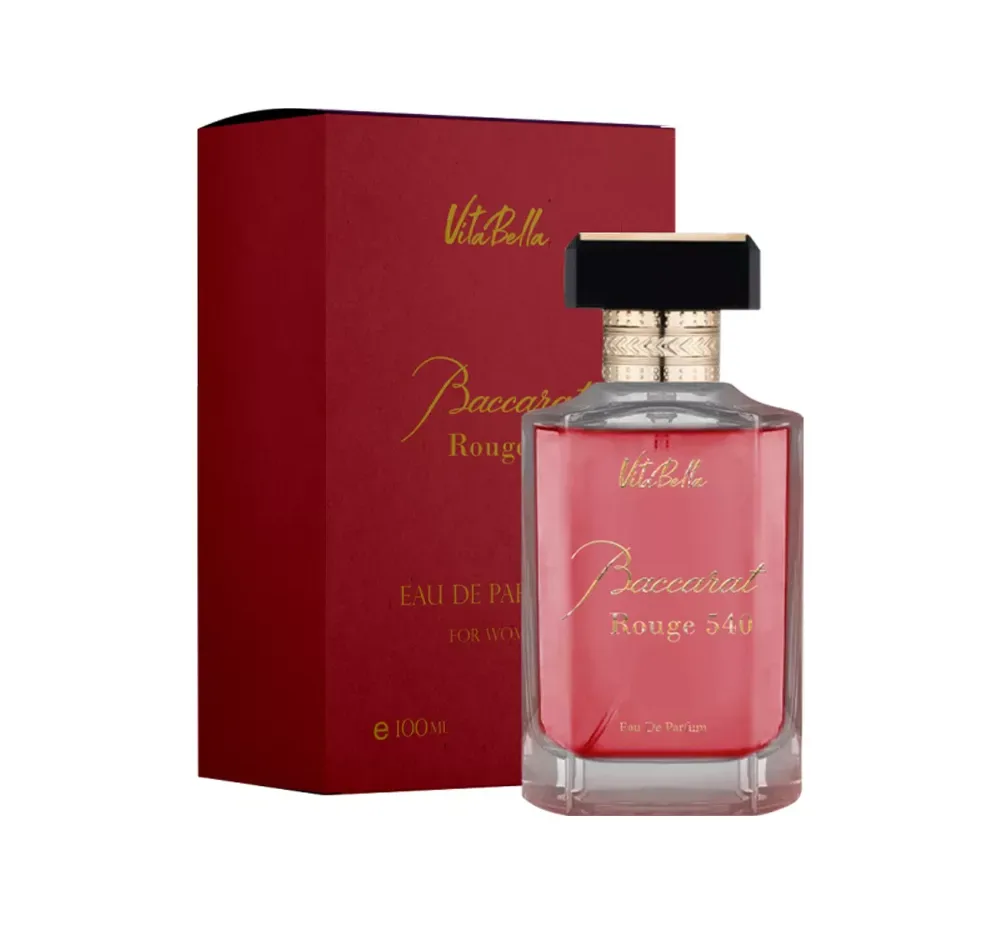 ادوپرفیوم زنانه BACCARAT ROUGE 540 ویتابلا حجم ۱۰۰ میلی لیتر