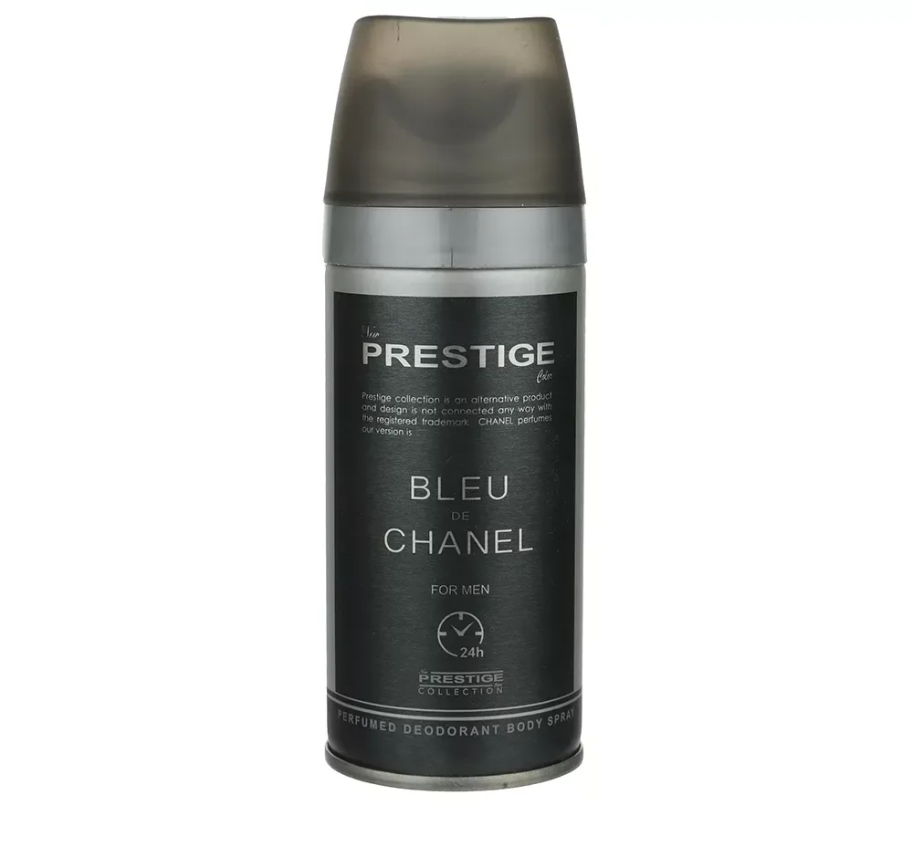اسپری خوشبو کننده بدن مردانه پرستیژ مدل Bleu De Chanel حجم 150 میلی لیتر