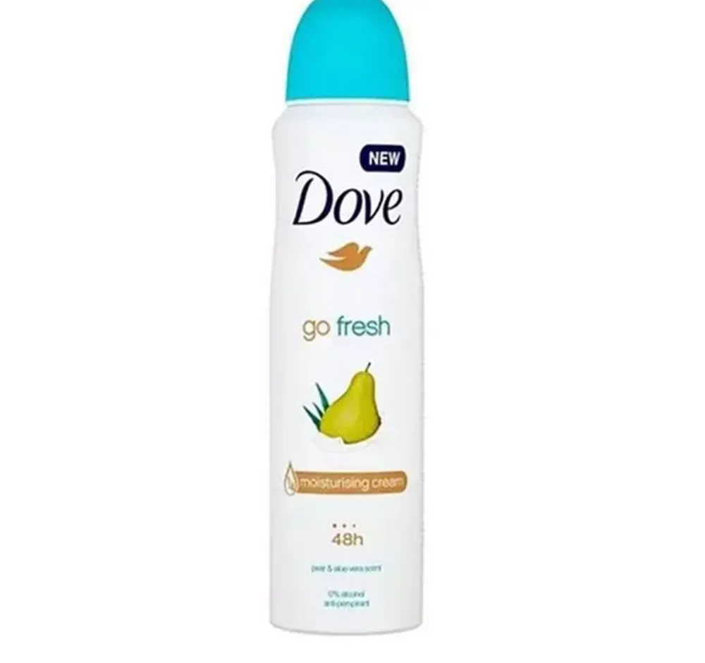 اسپری ضد تعریق زنانه داو مدل Go Fresh رایحه گلابی حجم 150 میلی لیتر