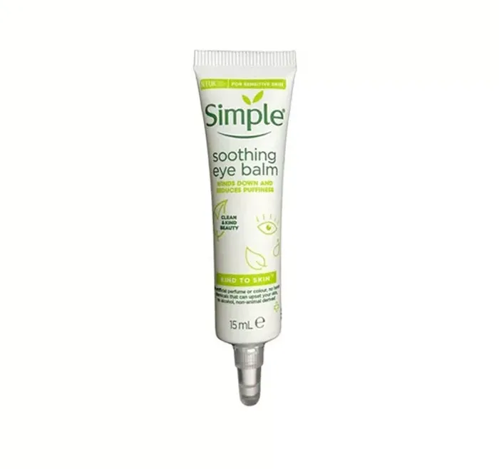 بالم دور چشم ضد تیرگی و پف Soothing سیمپل حجم 15 میلی لیتر