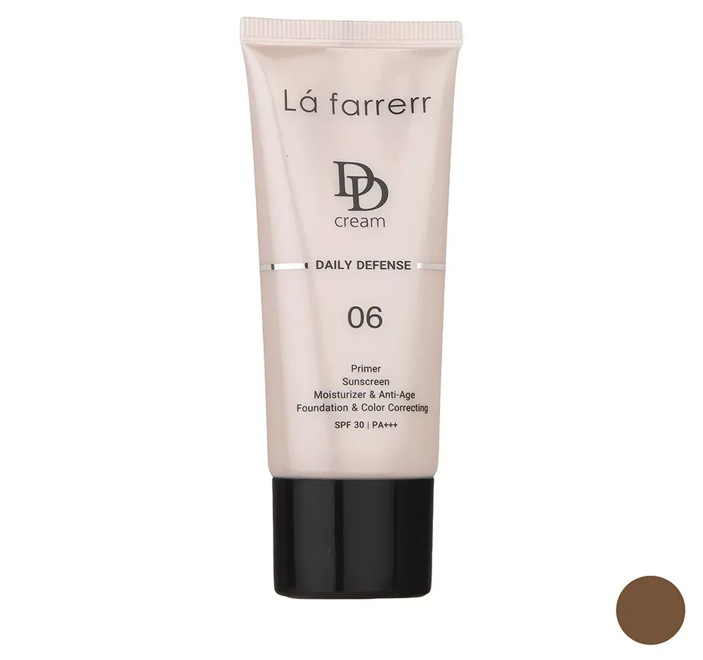 دی دی کرم رنگی لافارر SPF30 مدل 06 مناسب انواع پوست حجم 33 میلی لیتر