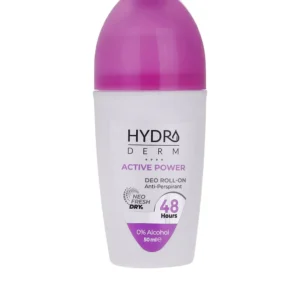 رول ضد تعریق زنانه هیدرودرم مدل Active Power حجم 50 میلی لیتر