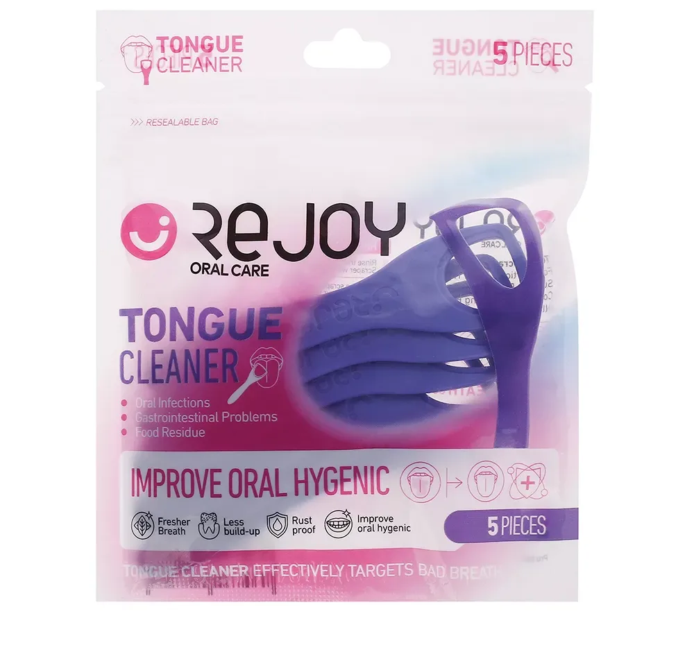 زبان‌شور ریجوی مدل Oral Care بسته 5 عددی