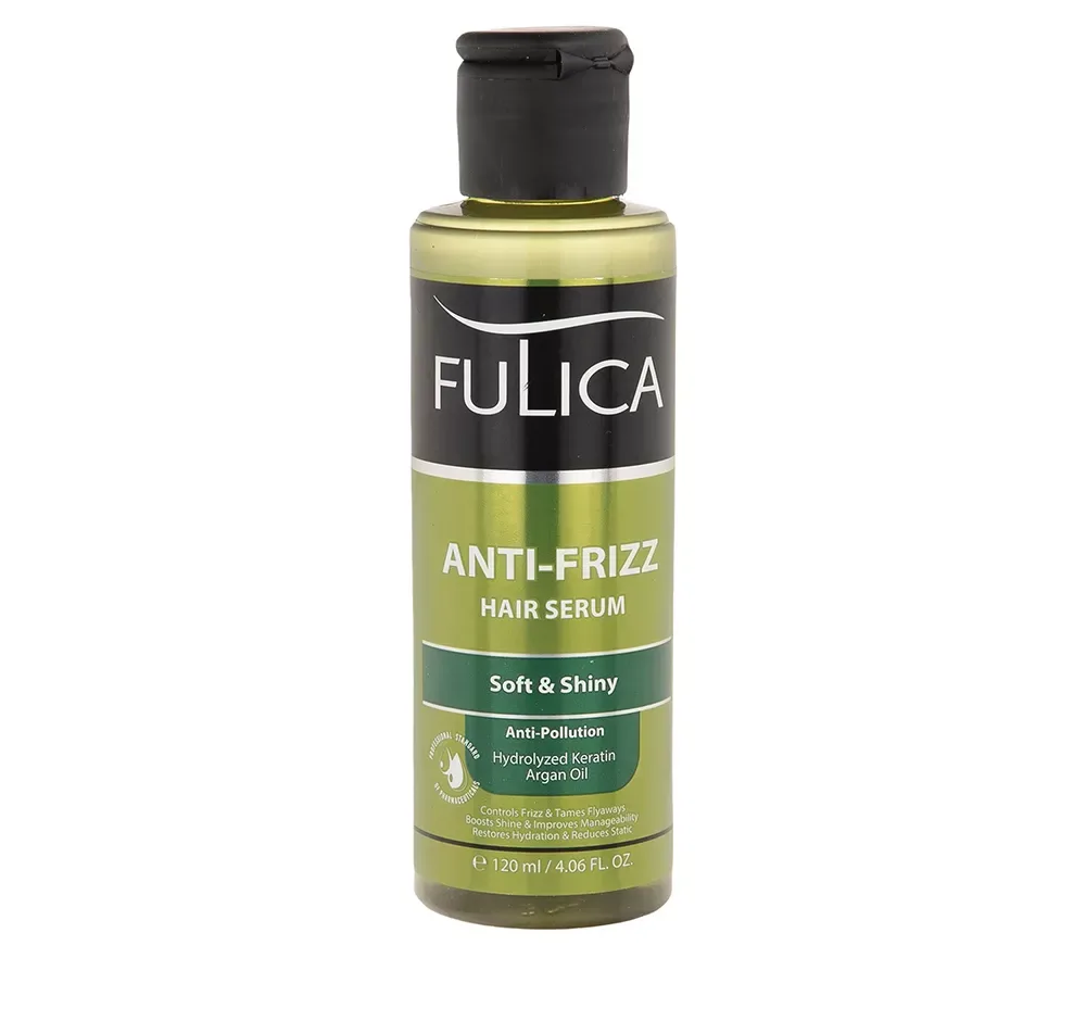 سرم براق کننده مو فولیکا مدل Anti-Frizz حجم 120 میلی لیتر
