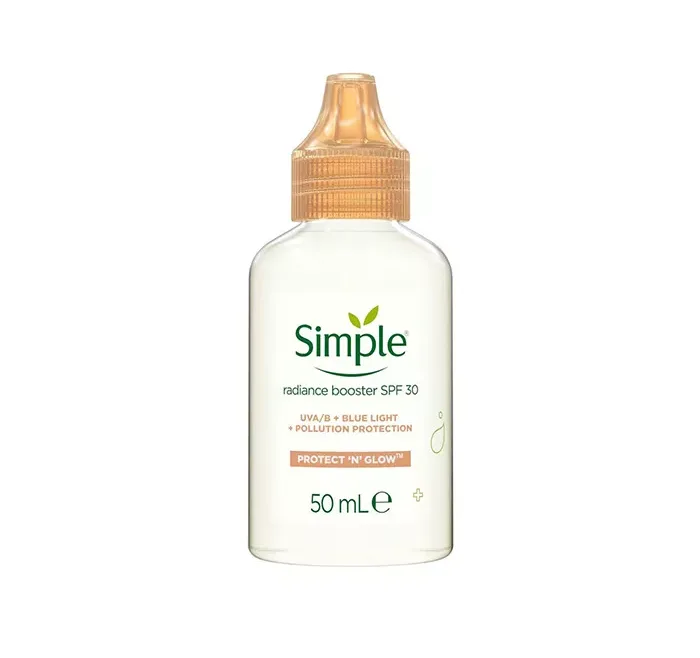 قیمت سرم روشن کننده و ضد آفتاب spf 30 سیمپل حجم 50 میلی لیتر