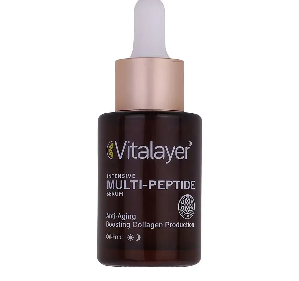 سرم ضد چروک ویتالیر مدل Multi Peptide حجم 30 میلی‌لیتر
