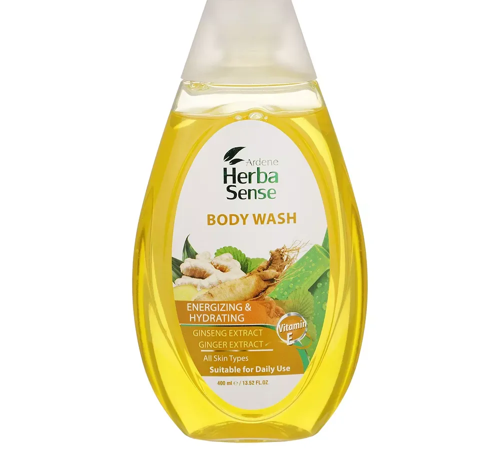 شامپو بدن آردن هرباسنس مدل ENERGIZING and HYDRATING حجم 400 میلی لیتر
