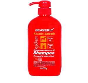 شامپو مو بیورلی مدل Keratin Smooth حجم 600 میلی لیتر