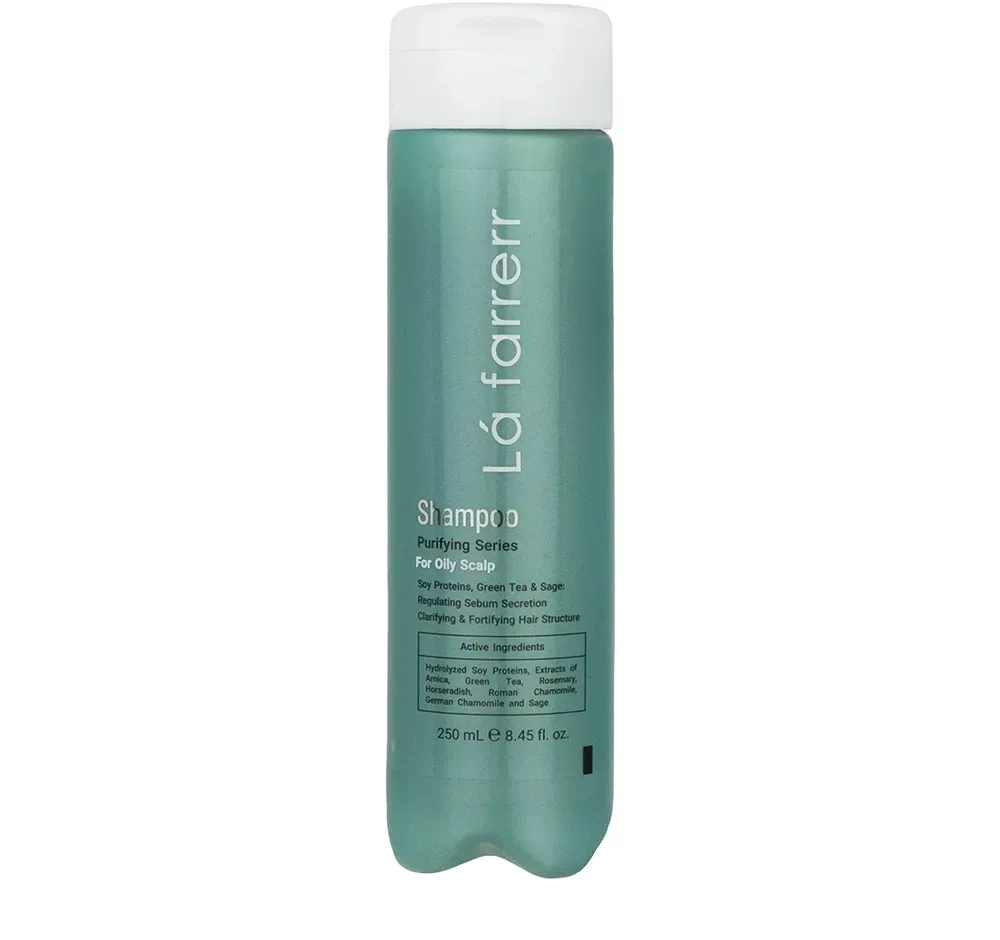 شامپو لافارر مدل purifying series مناسب موهای چرب حجم 250 میلی لیتر