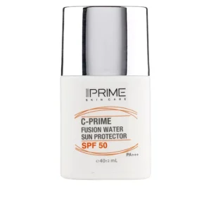 فلوئید ضدآفتاب بی‌رنگ پرایم SPF50 مدل C-Prime Fusion Water حجم 40 میلی‌لیتر