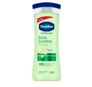 لوسیون بدن وازلین مدل Aloe Soothe حجم 400 میلی لیتر