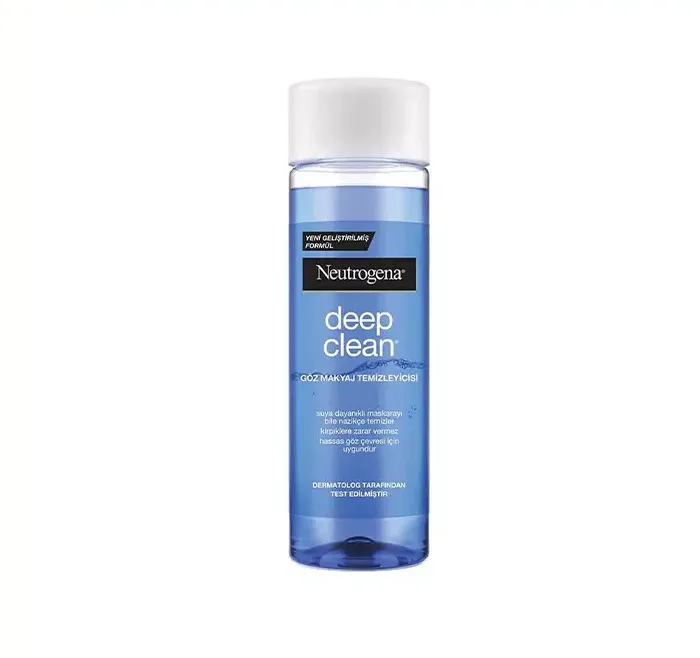 قیمت و خرید محلول دوفاز آرایش پاک کن چشم deep clean نوتروژینا حجم 125 میلی لیتر