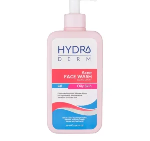 ژل شستشوی صورت هیدرودرم مدل Acne مناسب پوست‌ چرب حجم 350 میلی‌لیتر