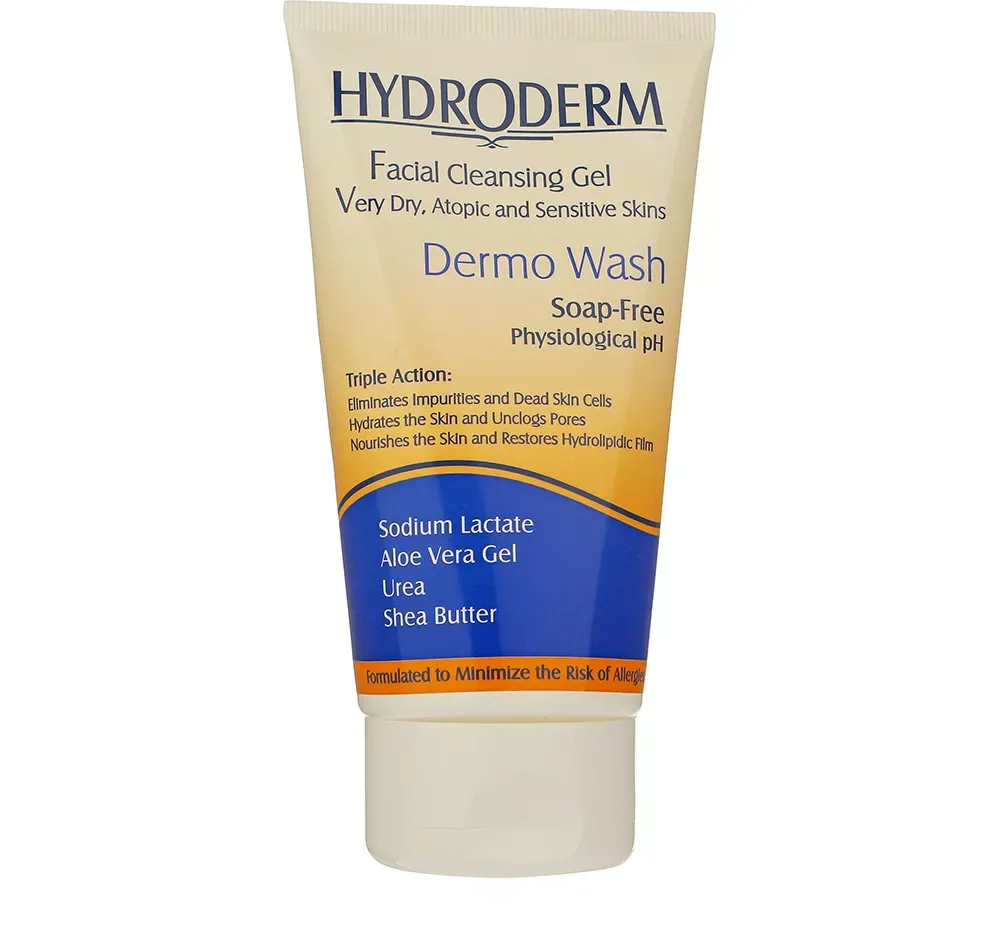 ژل شستشوی صورت هیدرودرم مدل Very Dry Skin وزن 150 گرم