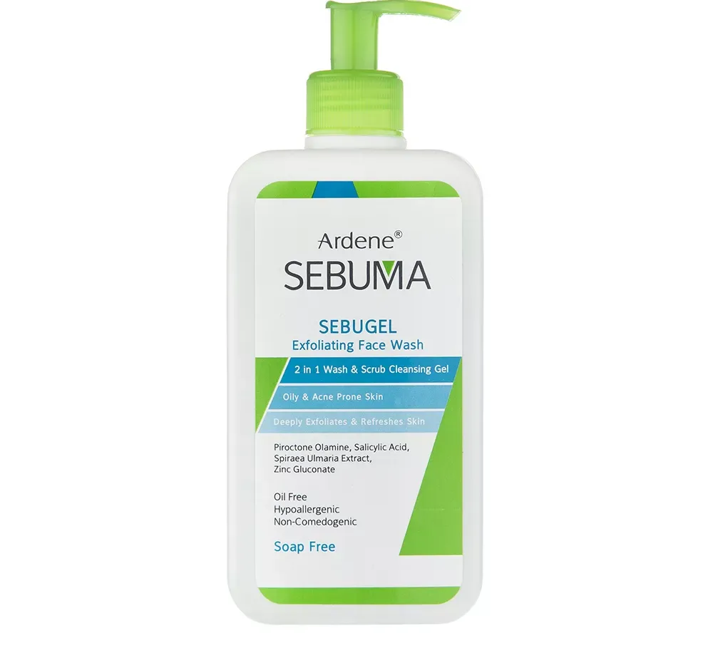 ژل لایه بردار آردن سبوما مدل SEBUGEL حجم 350 میلی لیتر