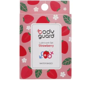 ژل لوبریکانت بادیگارد مدل Strawberry بسته 3 عددی