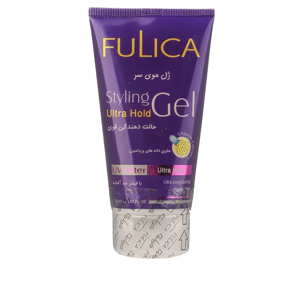 ژل مو حالت دهنده قوی فولیکا مدل Ultra Hold حجم 150 میلی لیتر