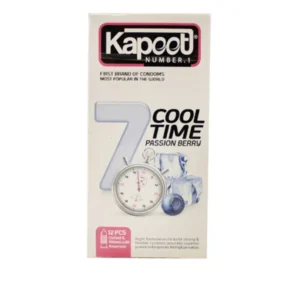 کاندوم تاخیری یک ساعته کاپوت مدل Cool Time بسته 12 عددی