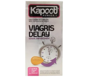 کاندوم کاپوت مدل Viagris Delay بسته 12 عددی