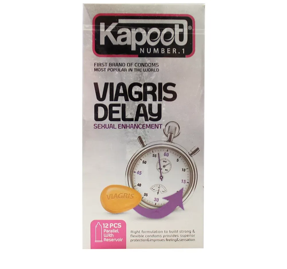 کاندوم کاپوت مدل Viagris Delay بسته 12 عددی