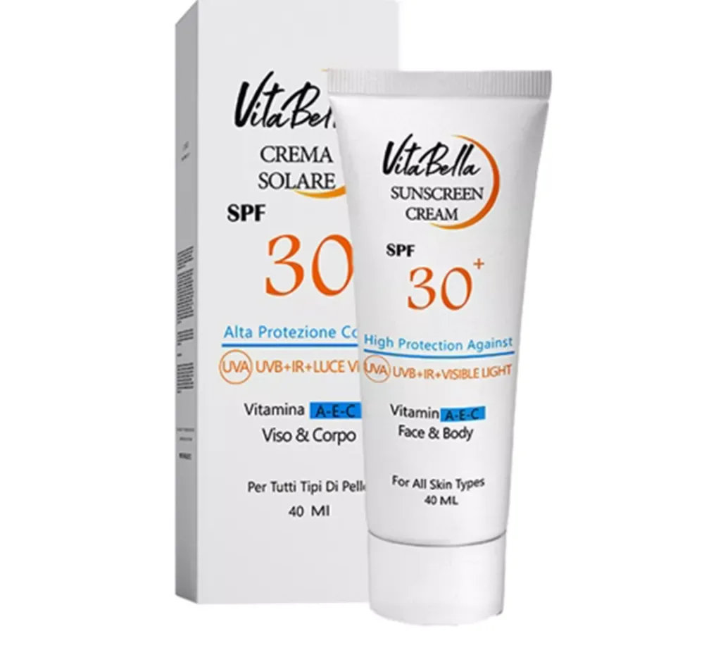 کرم ضد آفتاب بی‌رنگ ویتابلا SPF30 حجم 40 میلی لیتر