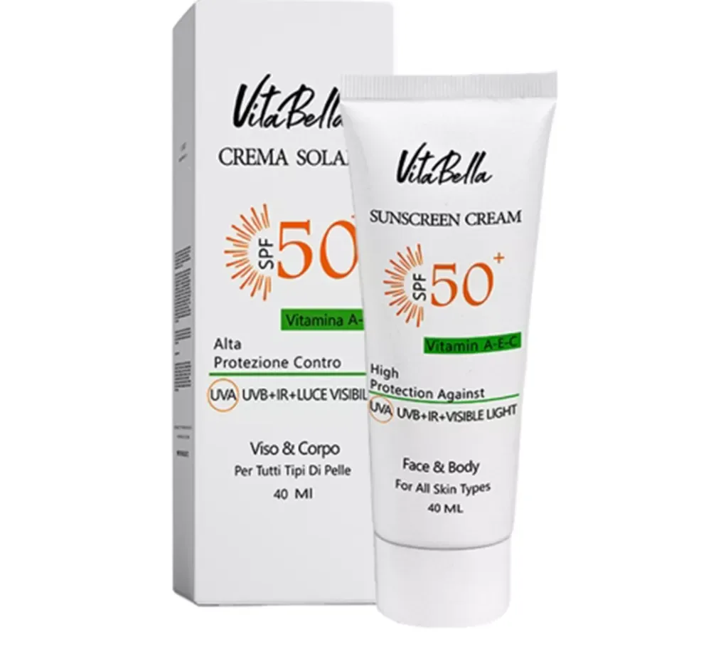 کرم ضد آفتاب بیرنگ ویتابلا SPF50 حجم 40 میلی لیتر