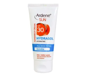کرم ضد آفتاب بدون رنگ آردن SPF 30 مدل HYDRASOL ‌مناسب انواع پوست حجم 50 میلی‌لیتر