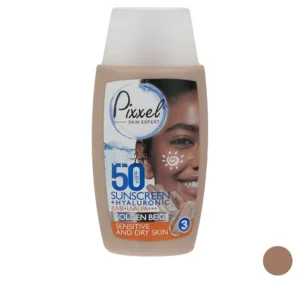 کرم ضد آفتاب رنگی پیکسل، 50 SPF، مدل GOLDEN BEIGE، مناسب پوست نرمال، خشک و حساس