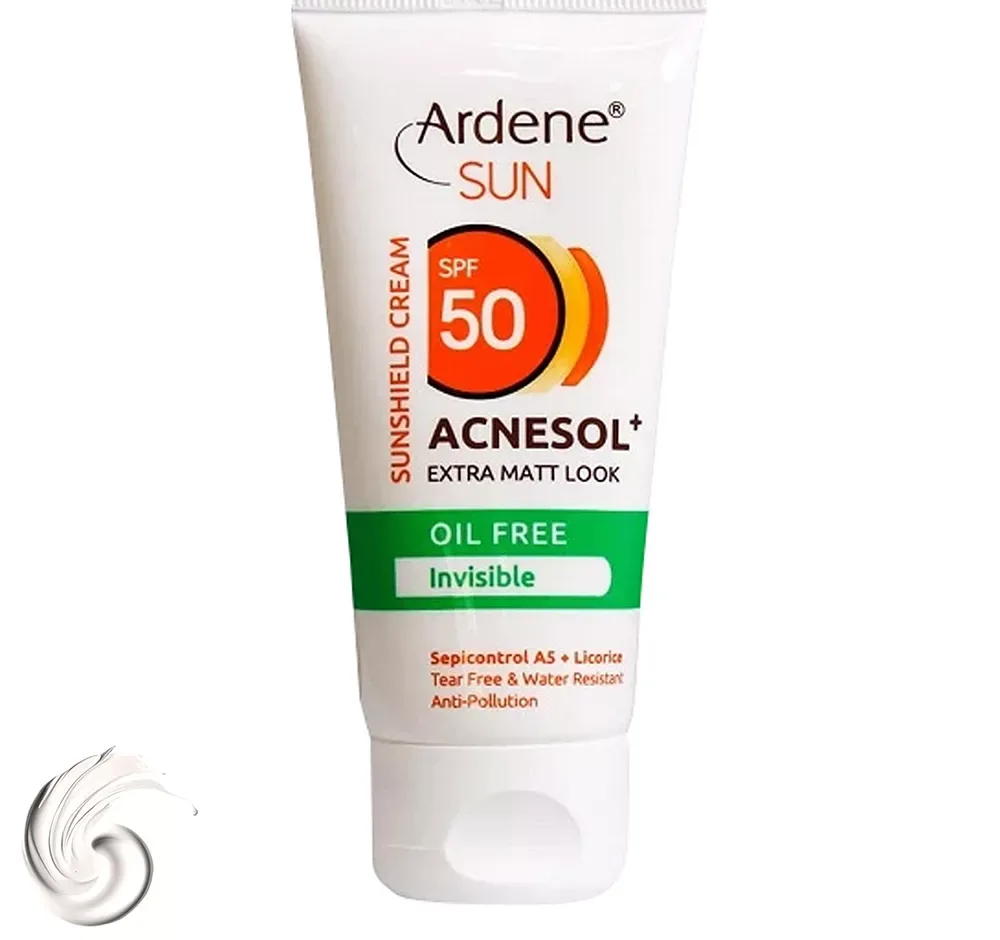 کرم ضدآفتاب آردن مدل  ACNESOL، حجم 50 میلی‌لیتر