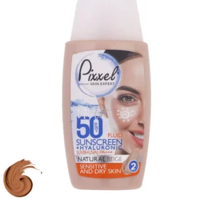 کرم ضدآفتاب پیکسل مدل Natural BEIGE، حجم 50 میلی‌لیتر