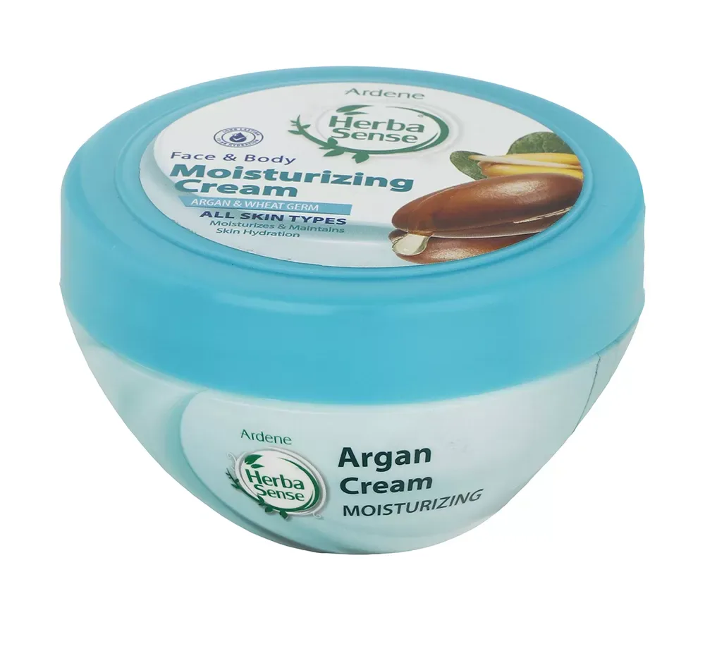 کرم مرطوب کننده آردن هرباسنس مدل Argan & Wheat Germ وزن 150 گرم