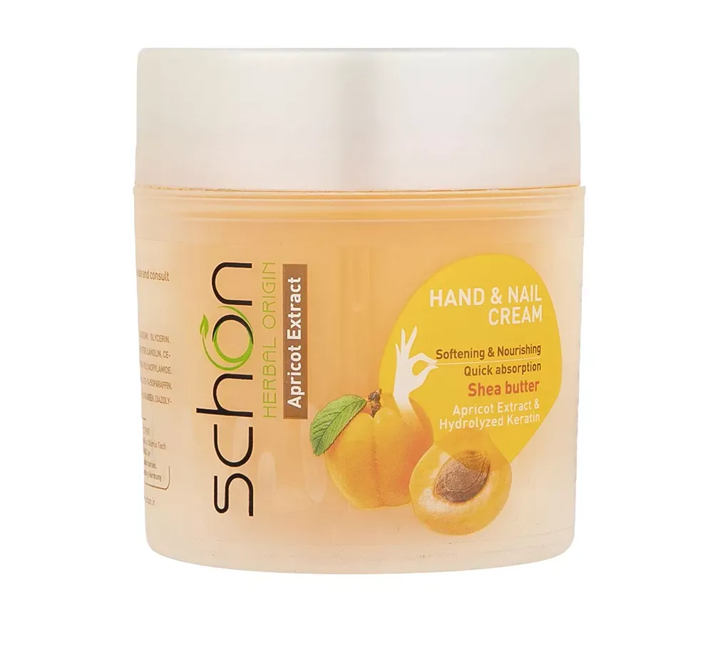 کرم مرطوب‌کننده دست و ناخن شون مدل Apricot Extract حجم 150 میلی‌لیتر